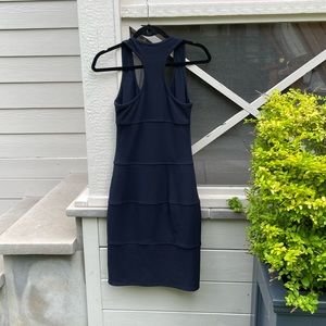 Fitted Navy Dress